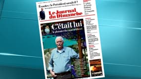 La Une du JDD, ce dimanche 16 mars: "c'était lui". En photo, Claude Dany, le premier porteur du coeur artificiel de Carmat.