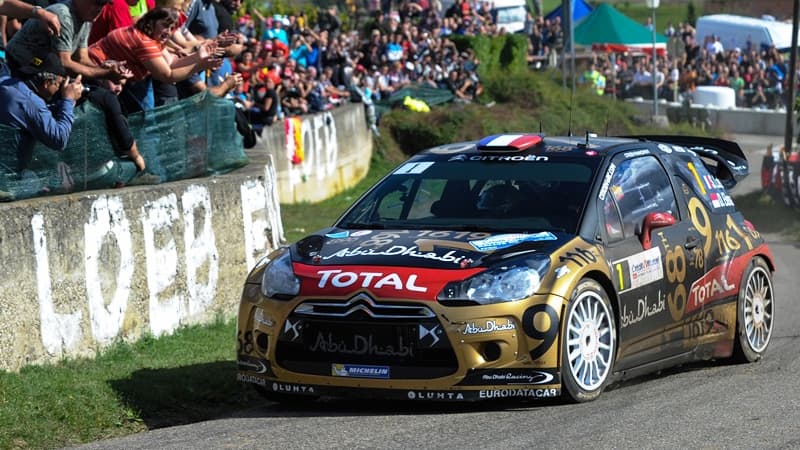 Sébastien Loeb au rallye de France