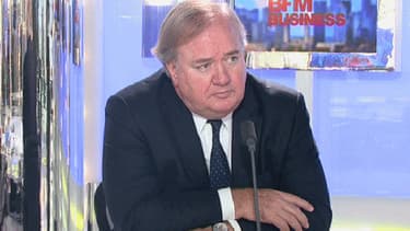 Denis Kessler sur le plateau du 12h30, répondait aux questions d'Hedwige Chevrillon ce mardi 26 mars
