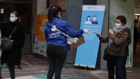 MA RÉGION ET MOI : Distribution de masques