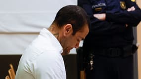Dani Alves lors de son procès à Barcelone, le 5 février 2024.