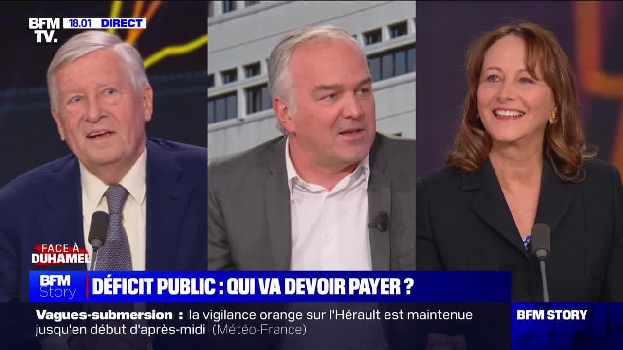 Face à Duhamel Ségolène Royal Déficit public, qui va devoir payer