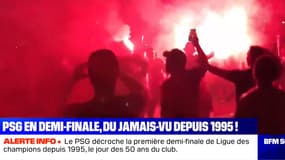 Les supporters parisiens
