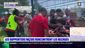 OGC Nice: les supporters rencontrent les nouvelles recrues du Gym