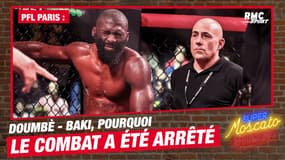 PFL Paris : les raisons de l'arrêt du combat entre Doumbè et Baki 