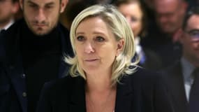 Marine Le Pen au tribunal de Paris le 27 novembre 2024 