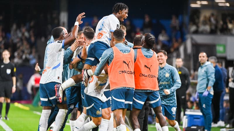 Montpellier-OM: Marseille s’offre un festival offensif et remonte sur le podium, à une semaine du choc face au PSG