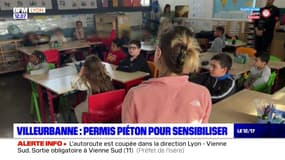 Villeurbanne: permis piéton dans les écoles pour sensibiliser les enfants