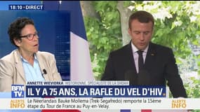 Rafle du Vél d'Hiv: Emmanuel Macron réaffirme la responsabilité de la France