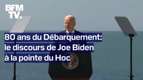 80 ans du Débarquement: le discours de Joe Biden à la pointe du Hoc en intégralité  