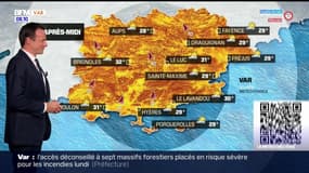 Météo Var: une journée globalement ensoleillée, jusqu'à 31°C à Toulon