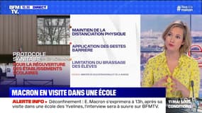 Macron en visite dans une école (2) - 05/05