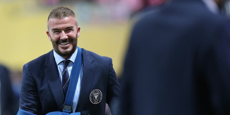 David Beckham tout sourire lors de PSG-Inter Miami à la Coupe du monde des clubs, le 29 juin 2025