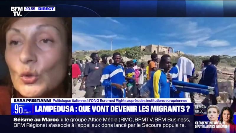 Migrants à Lampedusa: 