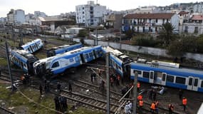 Une femme de 55 ans a été tuée dans cet accident de déraillement de train.