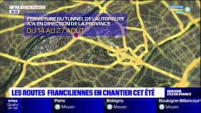 Île-de-France: le point sur les routes en chantier cet été
