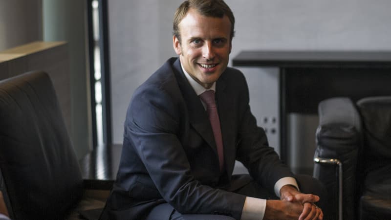 Le ministre de l'Economie Emmanuel Macron, à Bercy, le 30 août dernier.