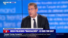 Policiers blessés: selon le maire d'Herblay-sur-Seine, les agresseurs ont "redoublé de violence quand ils ont su que c'était des policiers"