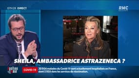 Comment la chanteuse Sheila s'est retrouvée "choisie" par Jean Castex pour la promotion du vaccin AstraZeneca