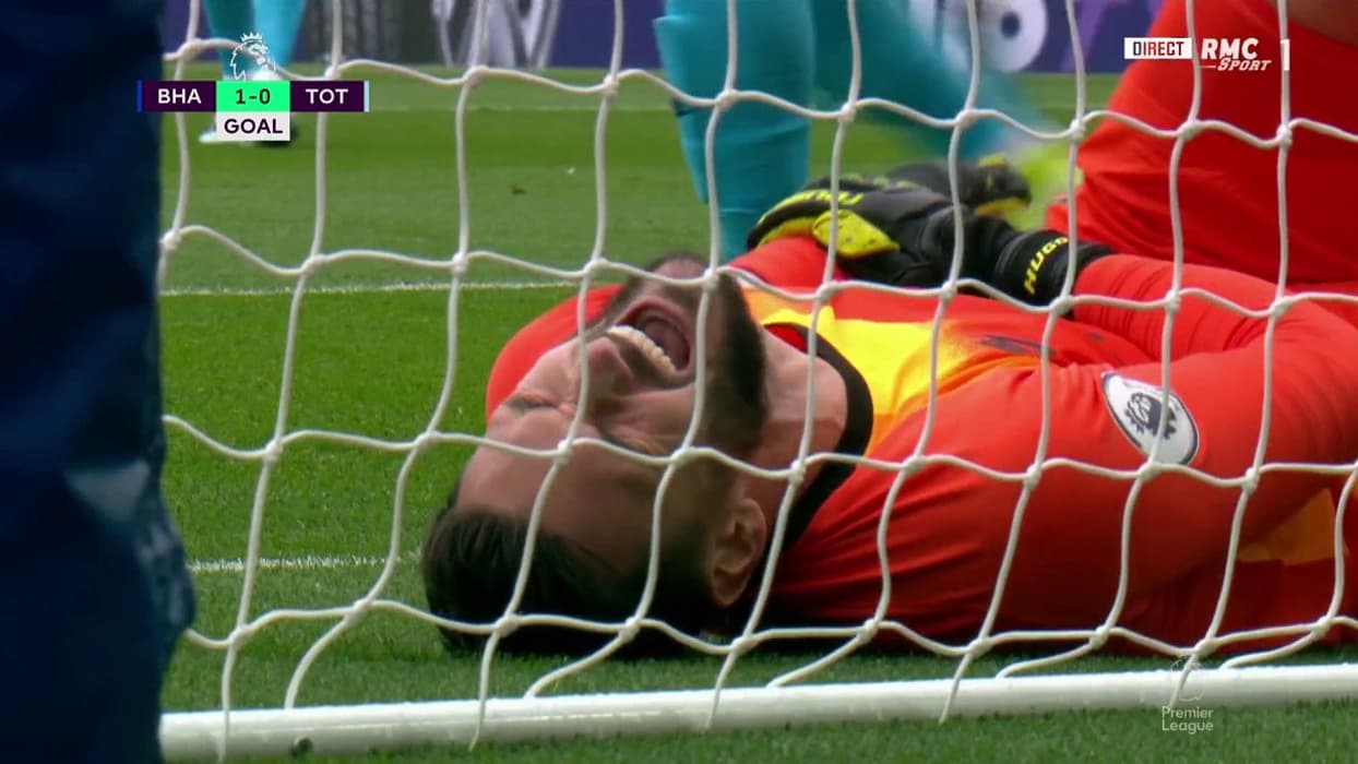 Hugo Lloris blessé Hugo Lloris blessé