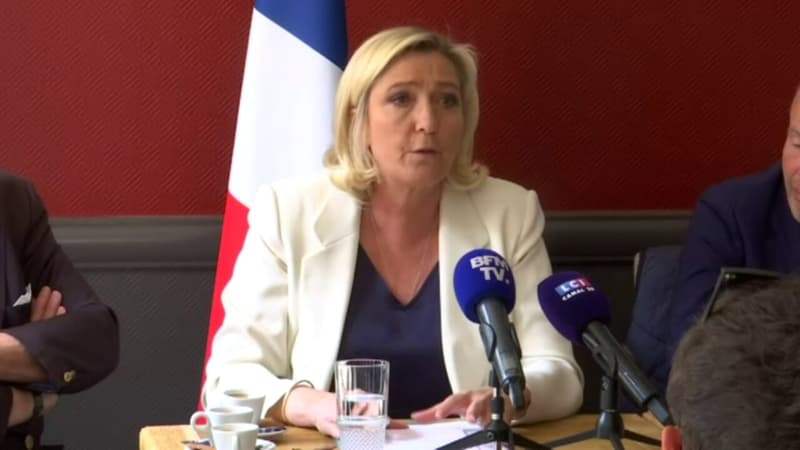 Incidents au Stade de France: pour Marine Le Pen, Gérald Darmanin 