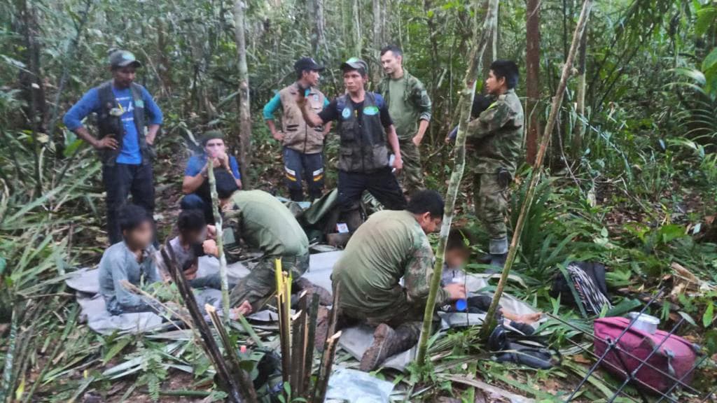 How rescuers found children who had been missing in the jungle for 40 days
