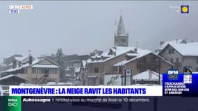 Hautes-Alpes: un paysage de carte postale dans le Champsaur, où les premiers flocons de neige sont tombés