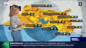 Météo Bouches-du-Rhône: des températures étouffantes et des rafales de vent, jusqu'à 37°C à Trets