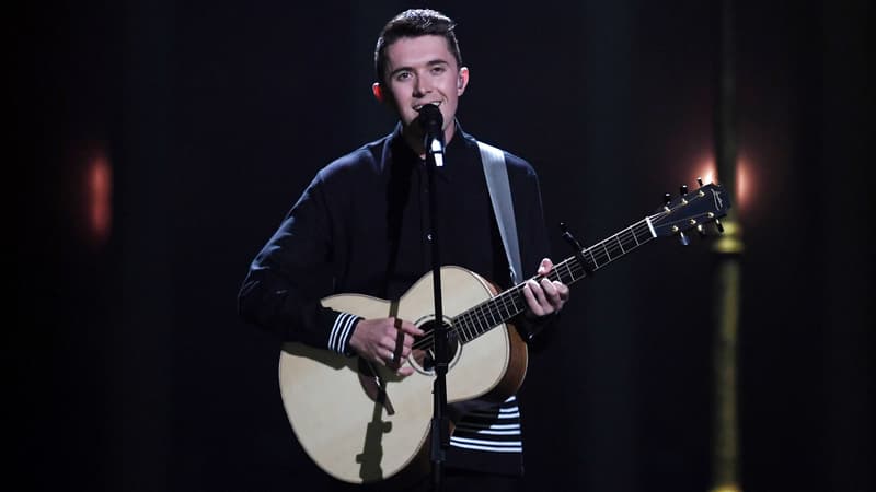 Le chanteur irlandais Ryan O'Shaughnessy dont la prestation a été censuré en Chine