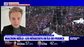 Présidentielle: Antoine Lesieur, secrétaire général de LREM Paris, explique qu'il va falloir désormais "rassembler" pour les élections législatives