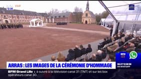 Arras: les images de la cérémonie d'hommage aux victimes du terrorisme