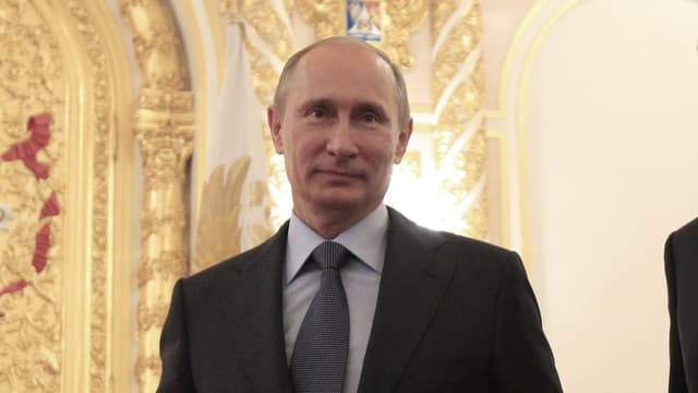 Vladimir Poutine et Dmitri Peskov