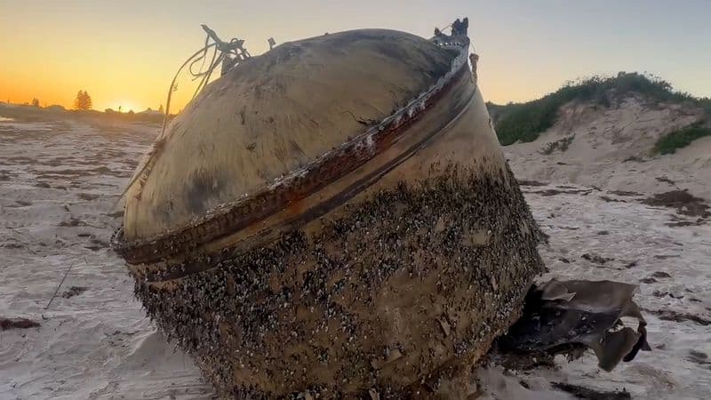 Le mystérieux objet échoué sur une plage australienne