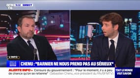 Désindexation du barème de l'impôt sur le revenu: "Je ne crois pas qu'il faille aller faire les poches des Français", explique Sébastien Chenu (RN)