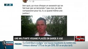 Une militante "vegan" en garde à vue pour s'être réjouie de la mort du chef-boucher du Super U de Trèbes