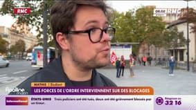 Les forces de l'ordre interviennent sur des blocages, un manifestant témoigne