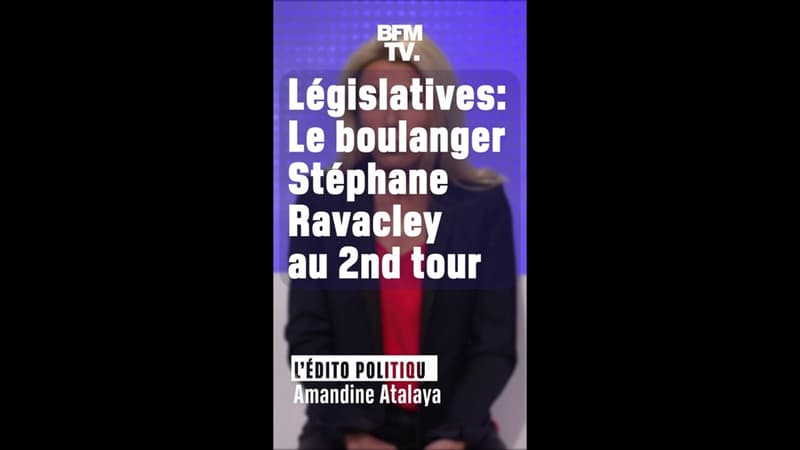Législatives: le boulanger Stéphane Ravacley accède au second tour dans le Doubs