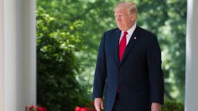 Donald Trump à la Maison Blanche, le 3 mai 2018. 