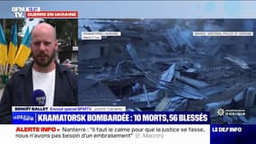 Ukraine: 10 morts et 56 blessés après un nouveau bombardement à Kramatorsk 