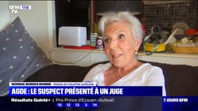 Une voisine de l'homme, suspecté d'avoir décapité une femme à Agde s'exprime au micro de BFMTV