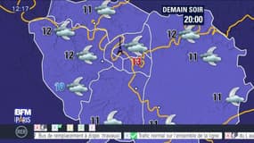 Météo Paris Île-de-France du 3 mai: Ciel très chargé et averses accompagnées de quelques coups de tonnerre
