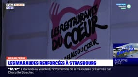 Grand froid: les maraudes renforcées à Strasbourg