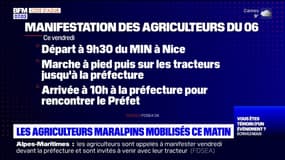 Alpes-Maritimes: les agriculteurs mobilisés ce vendredi matin