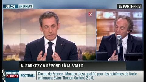 Le parti pris d'Hervé Gattegno : "Nicolas Sarkozy a répondu à Manuel Valls mais pas à François Hollande !" - 22/01