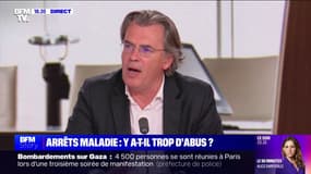 Benoît Serre (association nationale des DRH): "Pour la deuxième année consécutive, le nombre d'arrêts liés à des causes psychologiques est supérieur au nombre d'arrêts liés à des causes physiques"