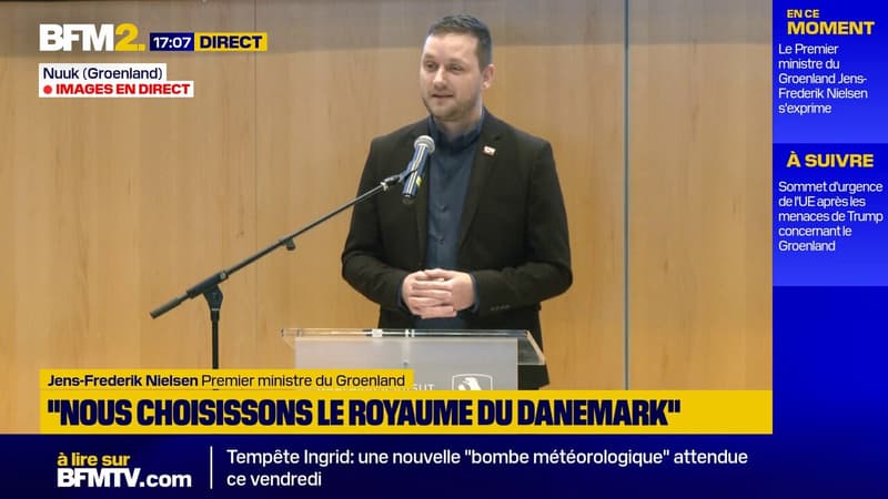 "Personne hormis le Groenland et le Danemark n'est habilité à conclure des accords sur l'île", avertit le Premier ministre groenlandais