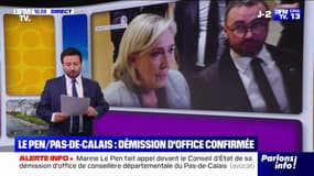 Inéligibilité de Marine Le Pen: le tribunal administratif de Lille confirme la démission d'office de Marine Le Pen de son mandat de conseillère départementale du Pas-de-Calais