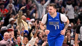 Luka Doncic lors d'un match des Dallas Mavericks, le 25 décembre 2024.