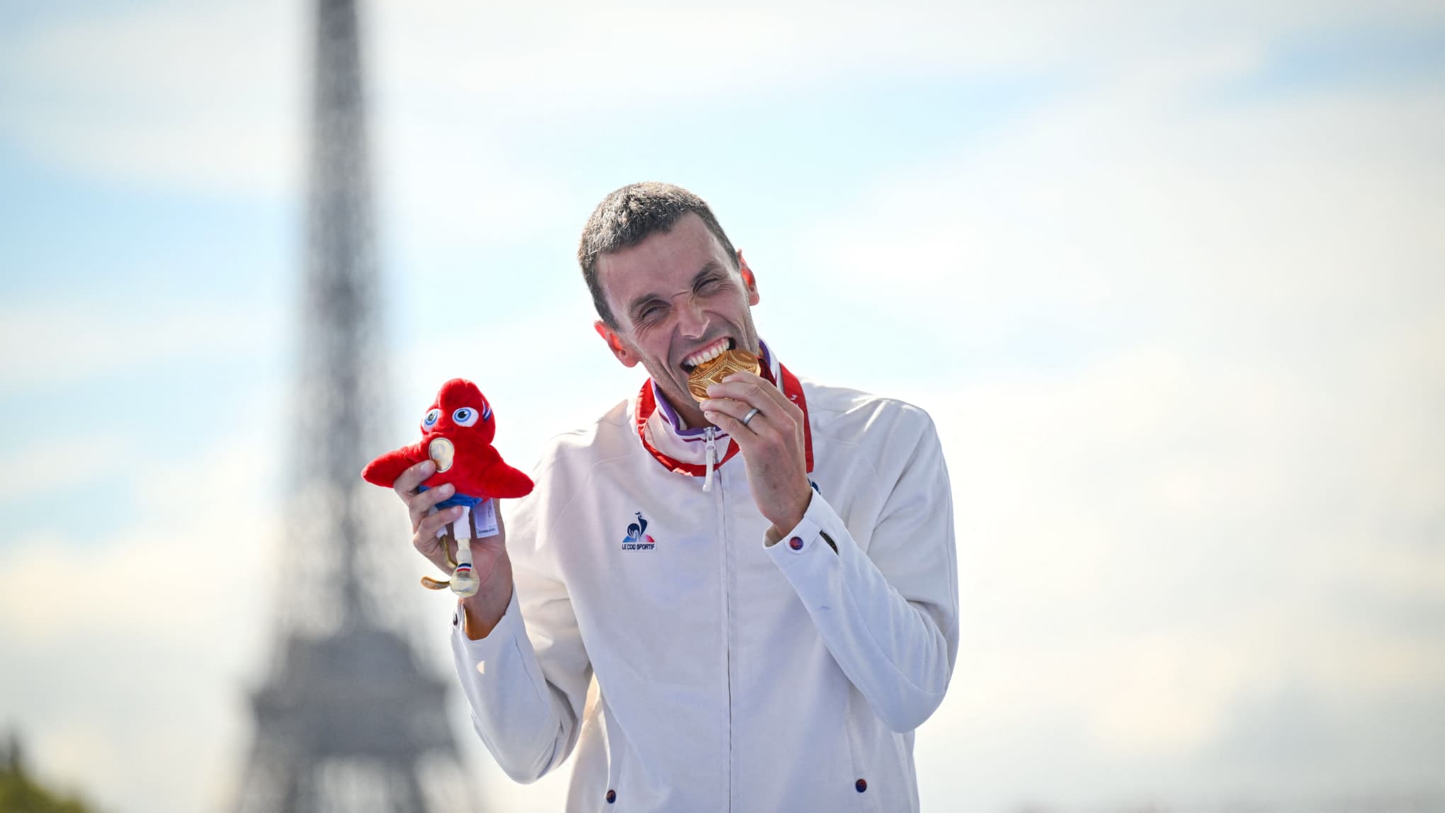 Alexis Hanquinquant aux Jeux paralympiques de Paris.