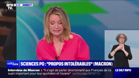 Mobilisation à Sciences Po Paris: Emmanuel Macron dénonce des "propos intolérables"